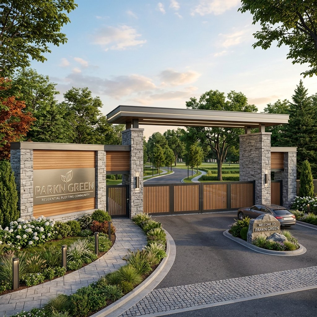 Entrance Gate View